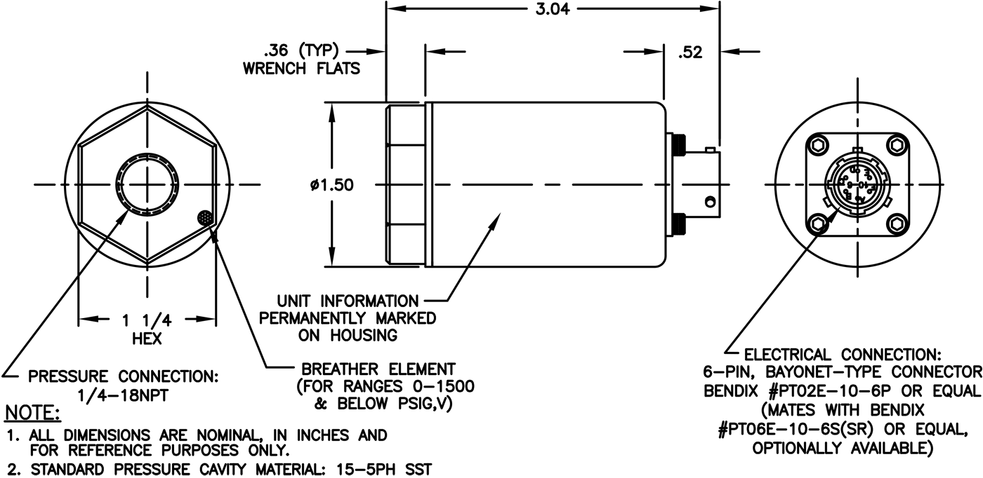 Model 34B Pressure Transmitter