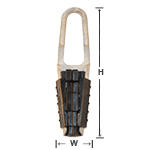 Cable Clamp Dimensions