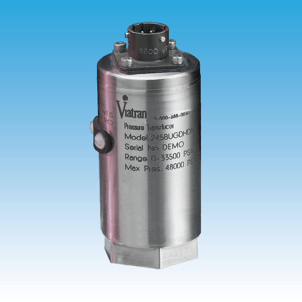 Viatran Model 245 Pressure Transmitter High Range
